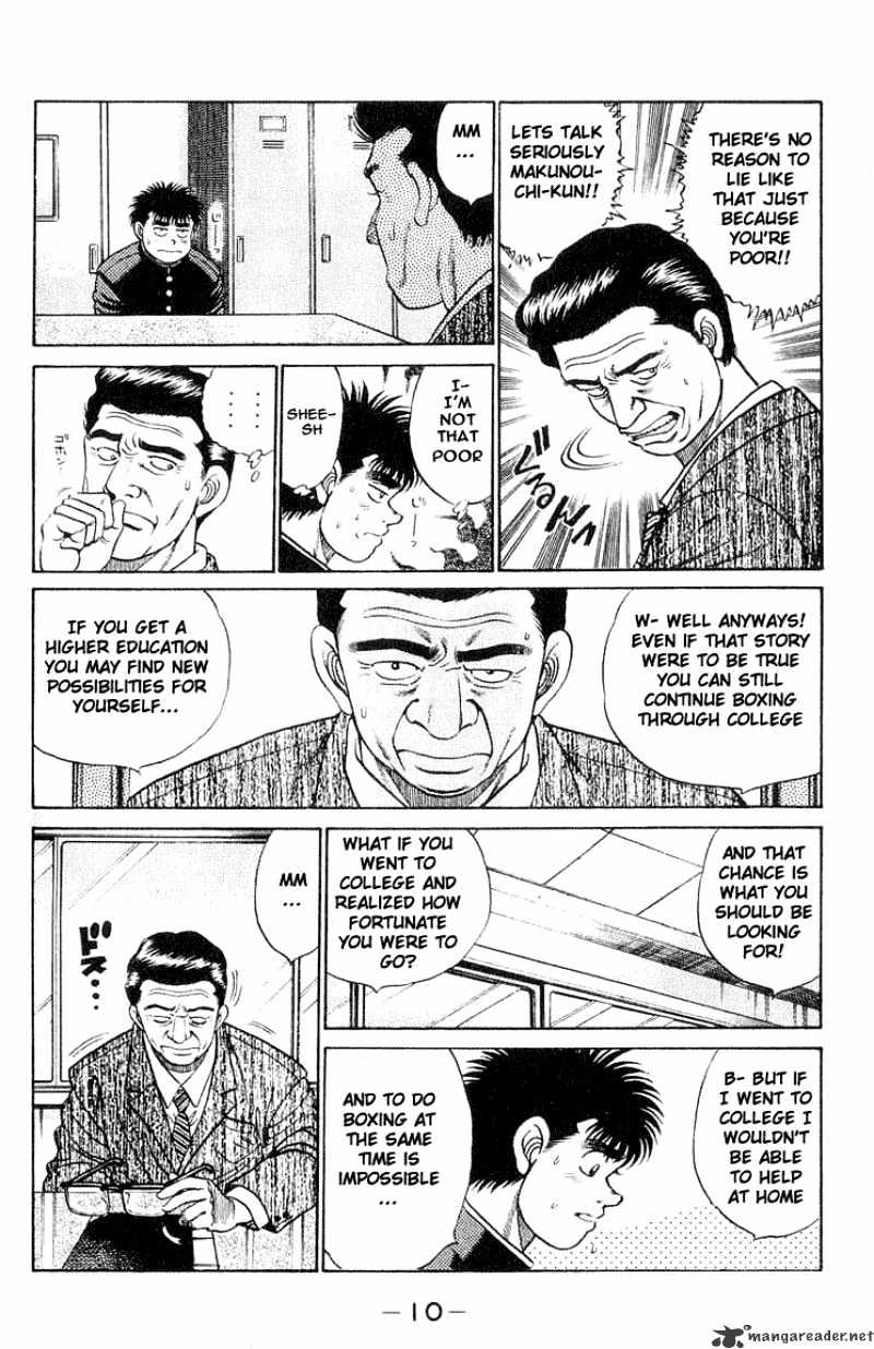 Hajime no Ippo: Fighting Spirit, Chapter 52 image 09